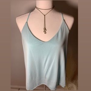 Banana republic beautiful blue/turquoise tank